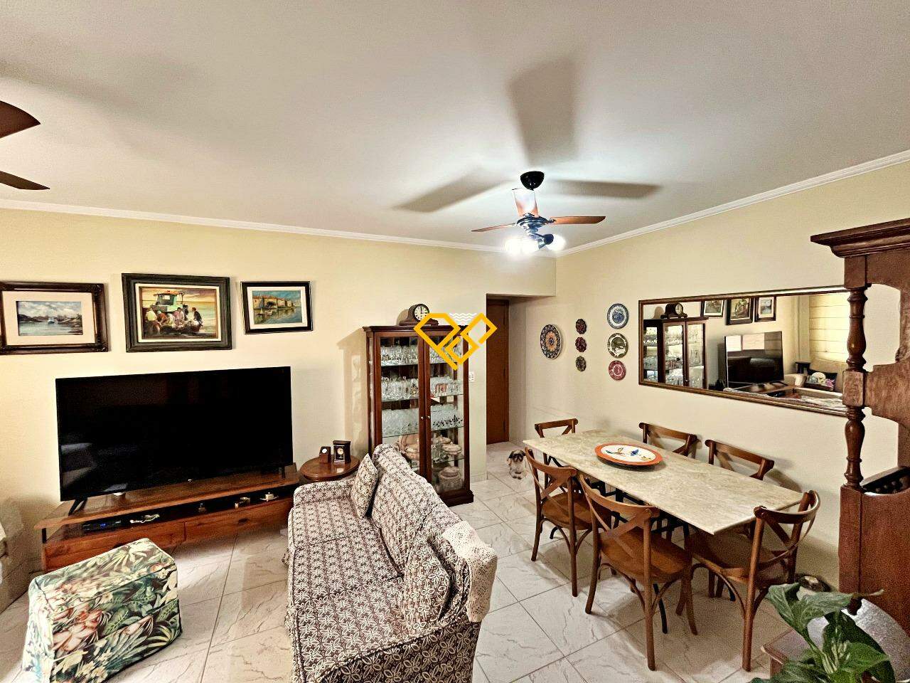 Apartamento à venda no Gonzaga: Sala