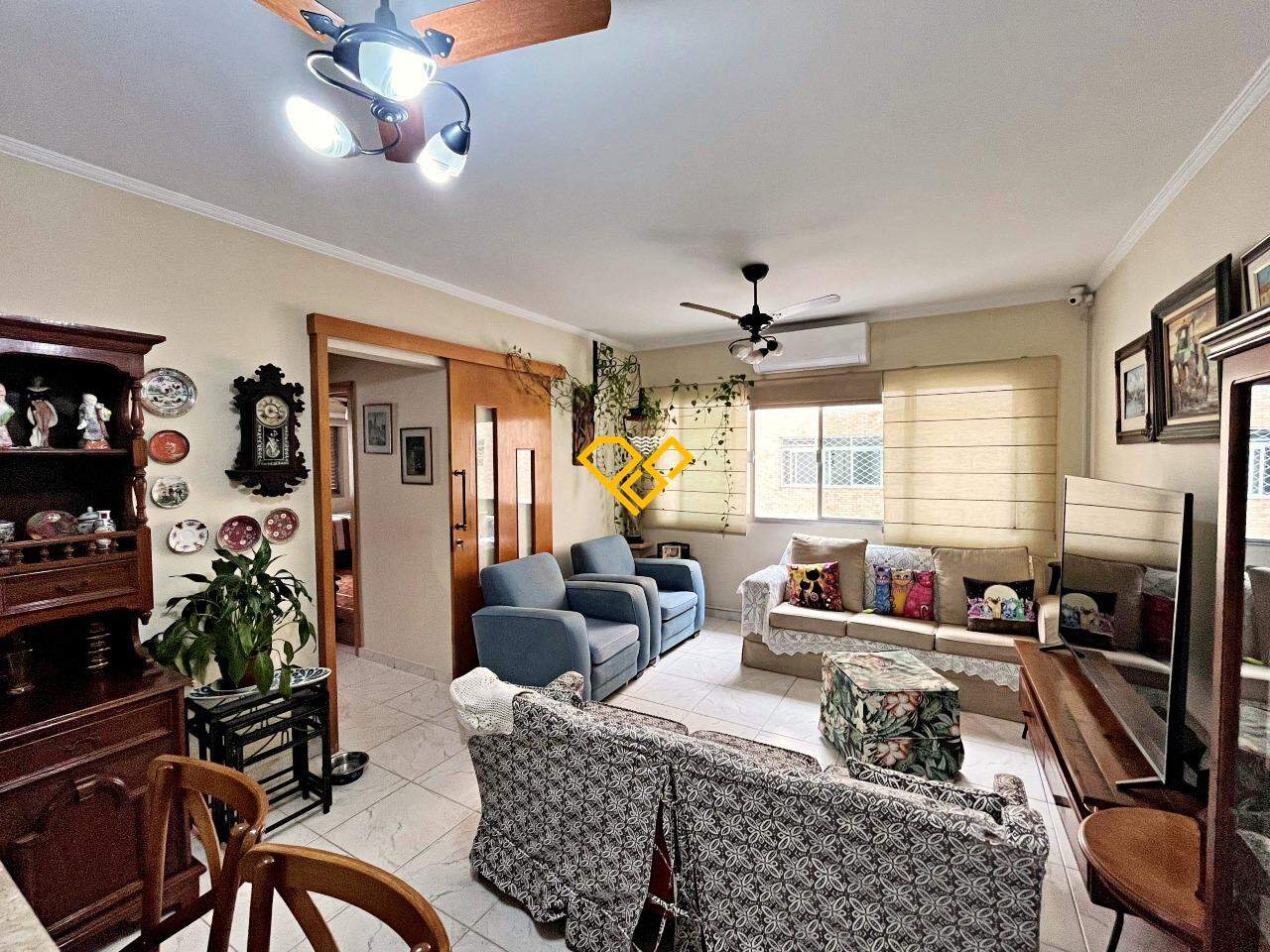 Apartamento à venda no Gonzaga: Sala