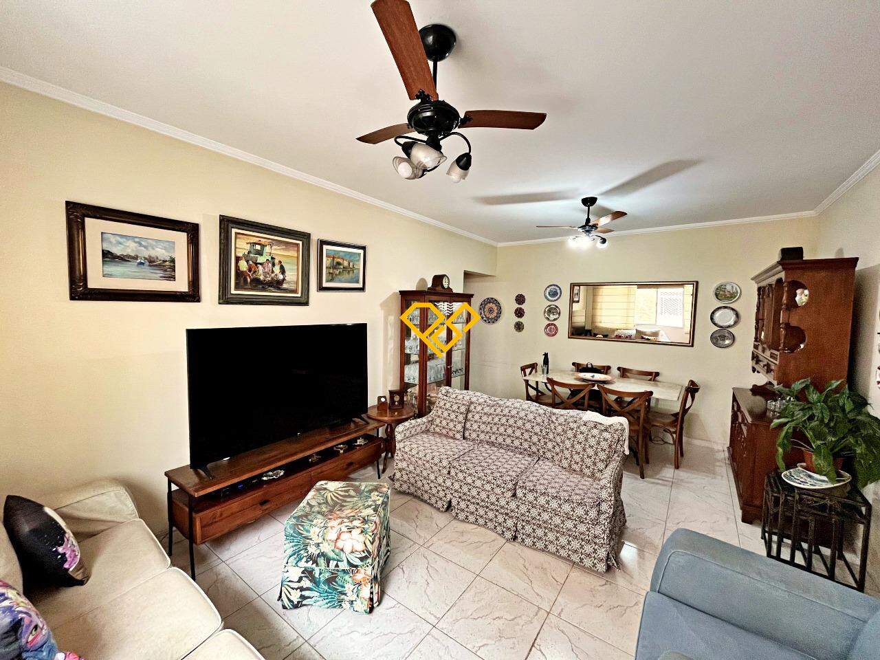 Apartamento à venda no Gonzaga: Sala