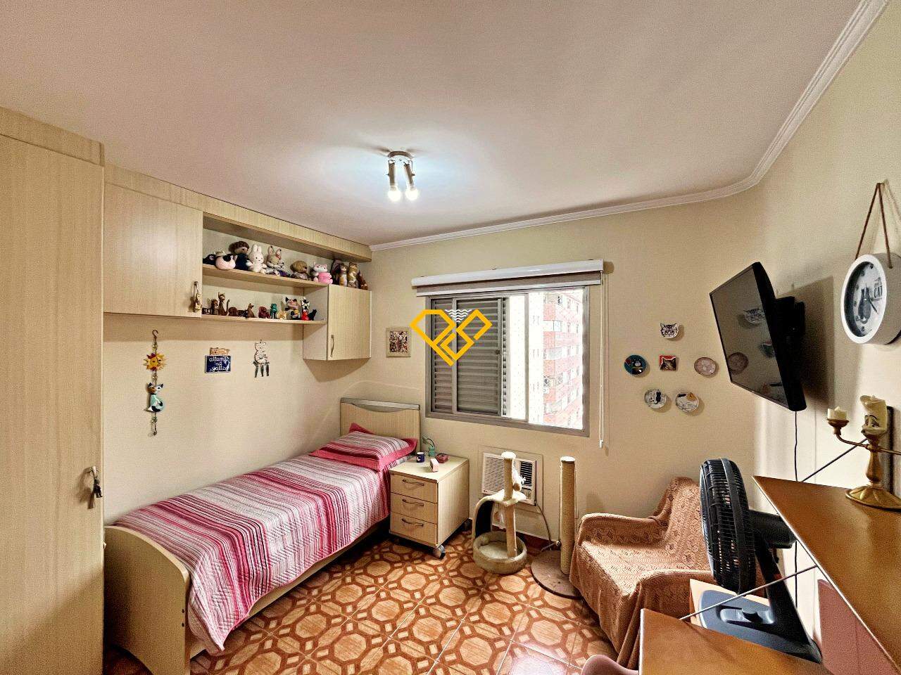 Apartamento à venda no Gonzaga: Dormitório 1 - suíte