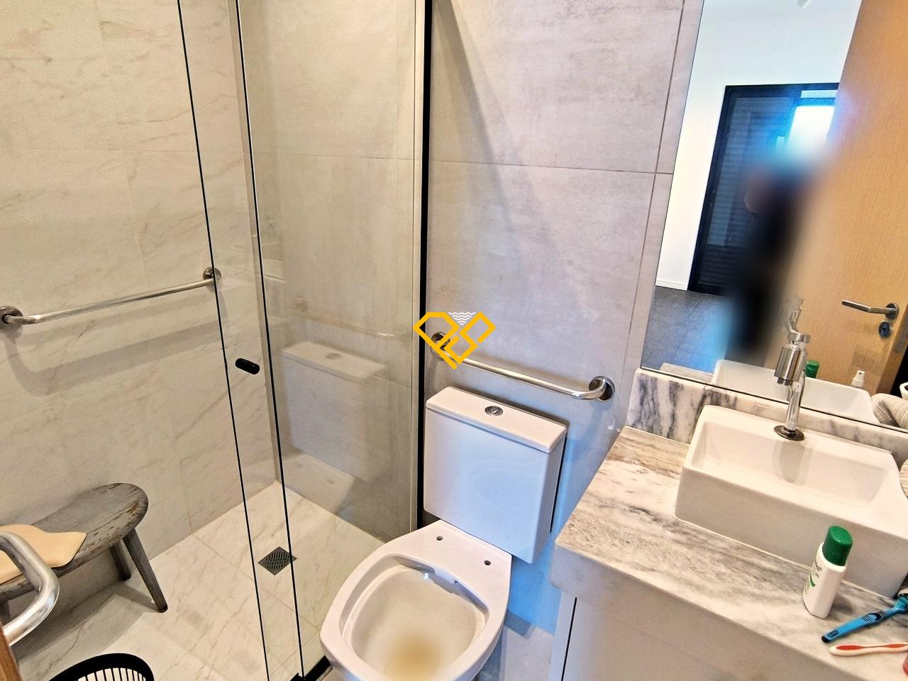 Apartamento à venda no Ponta da Praia: Wc suíte