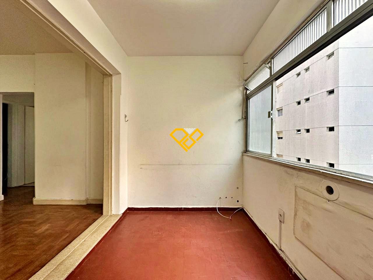 Apartamento à venda no Embaré: Varanda