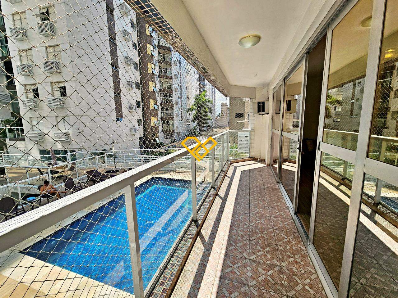 Apartamento à venda no Aparecida: Varanda