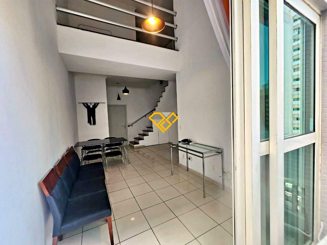 Apartamento Duplex à venda no Gonzaga: Sala