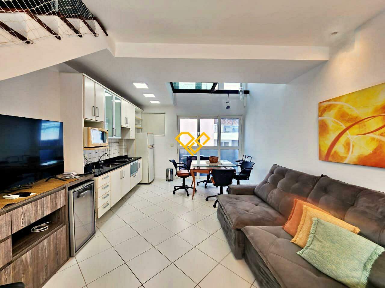 Apartamento Duplex para aluguel no Gonzaga: Sala