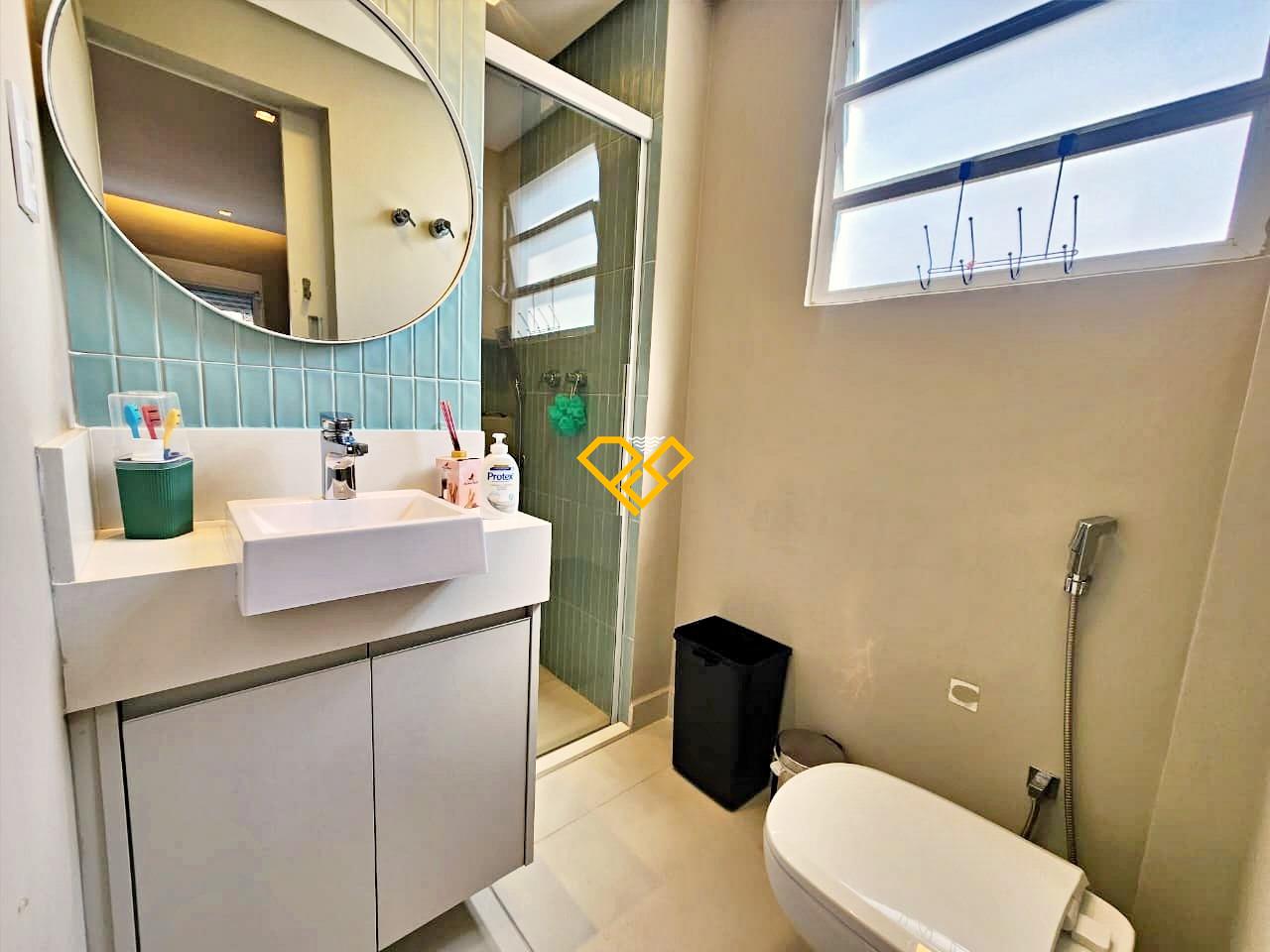 Apartamento à venda no José Menino: Wc suíte