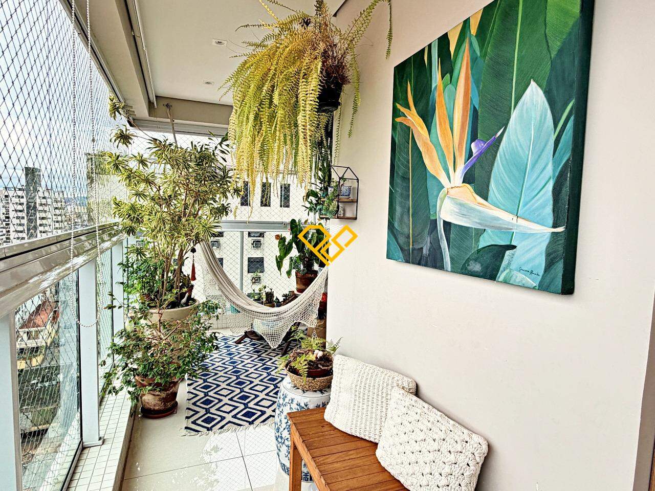 Apartamento à venda no Vila Rica: Varanda