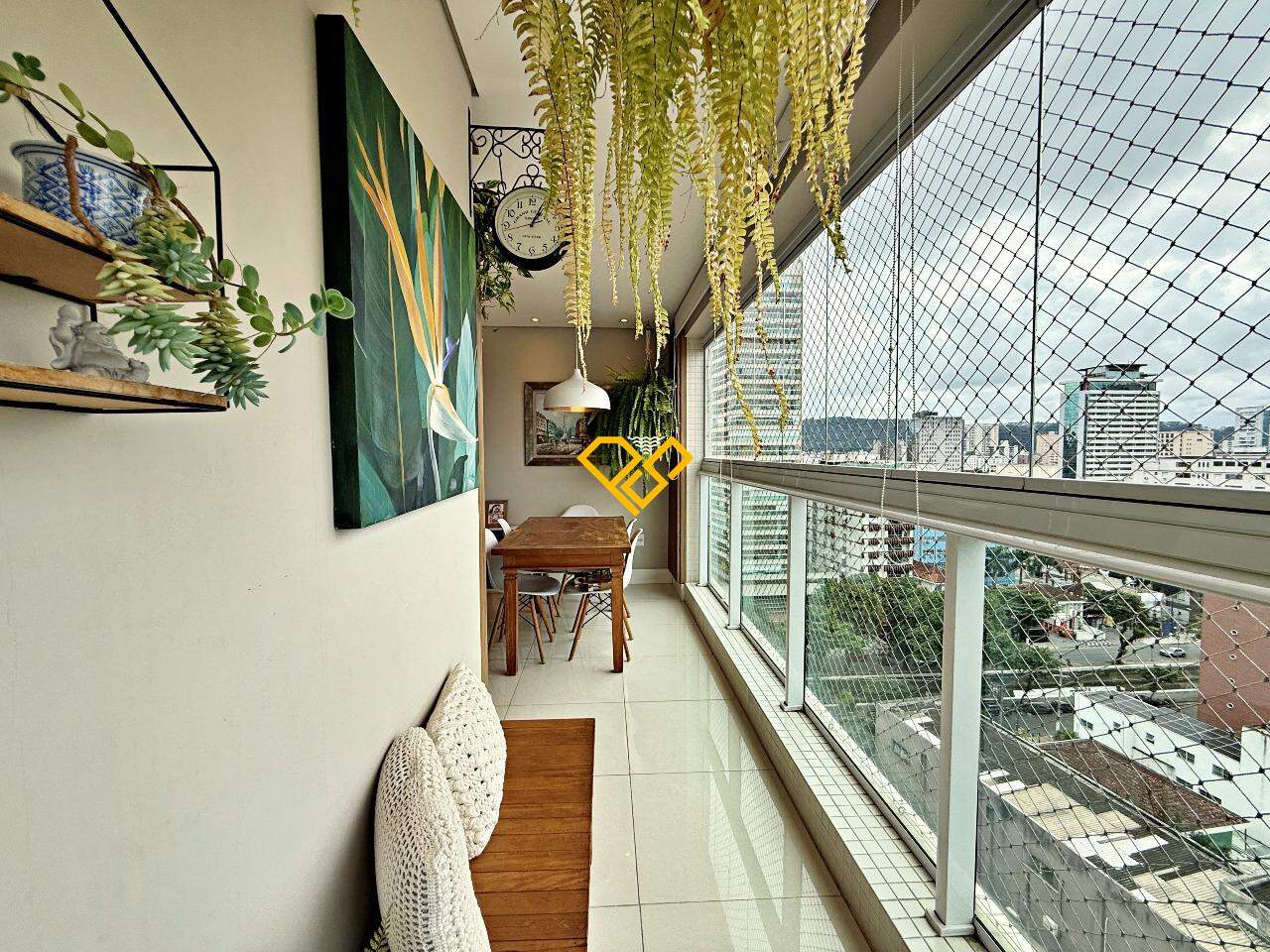 Apartamento à venda no Vila Rica: Varanda