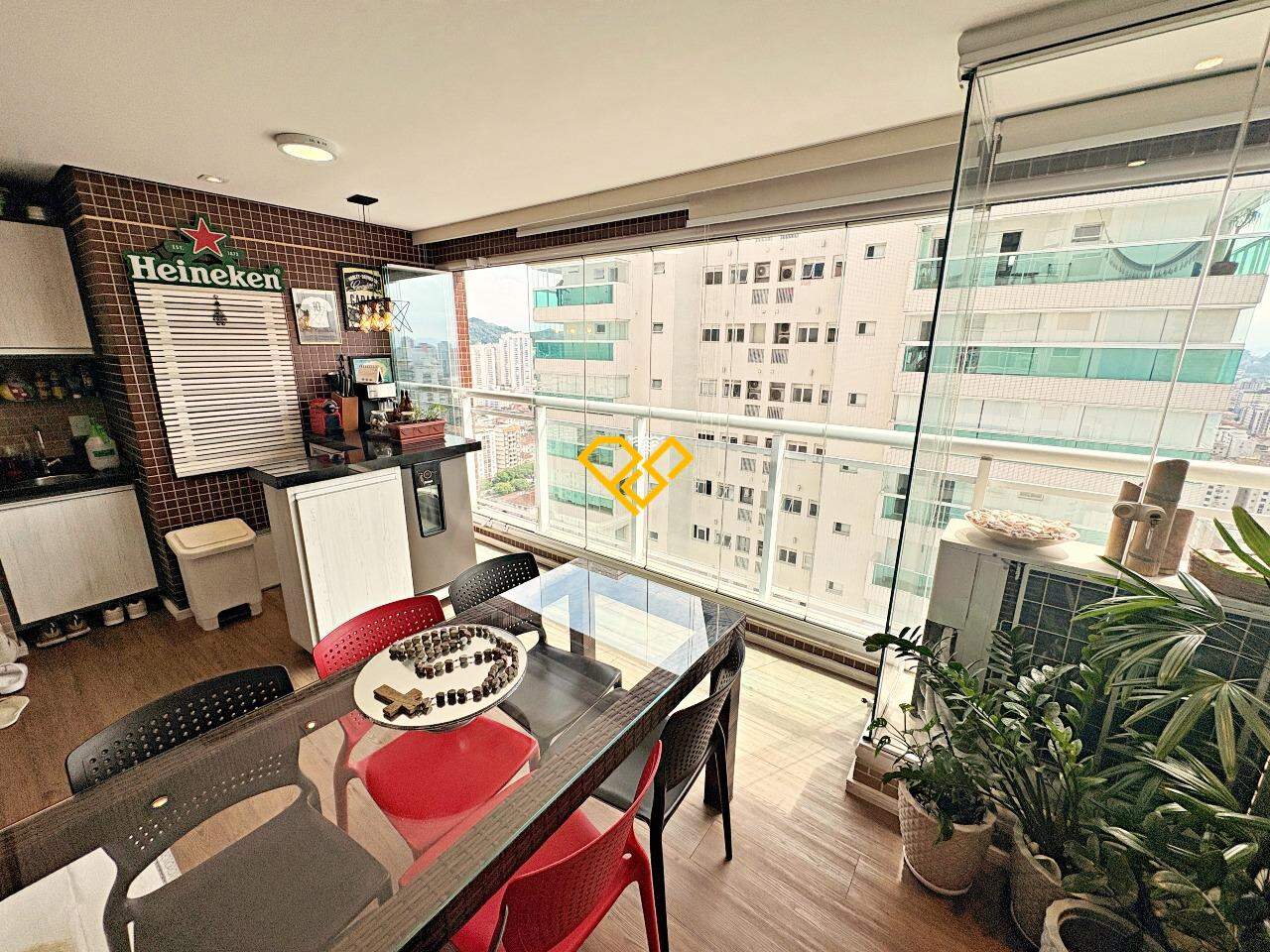 Apartamento à venda no Pompéia: Varanda