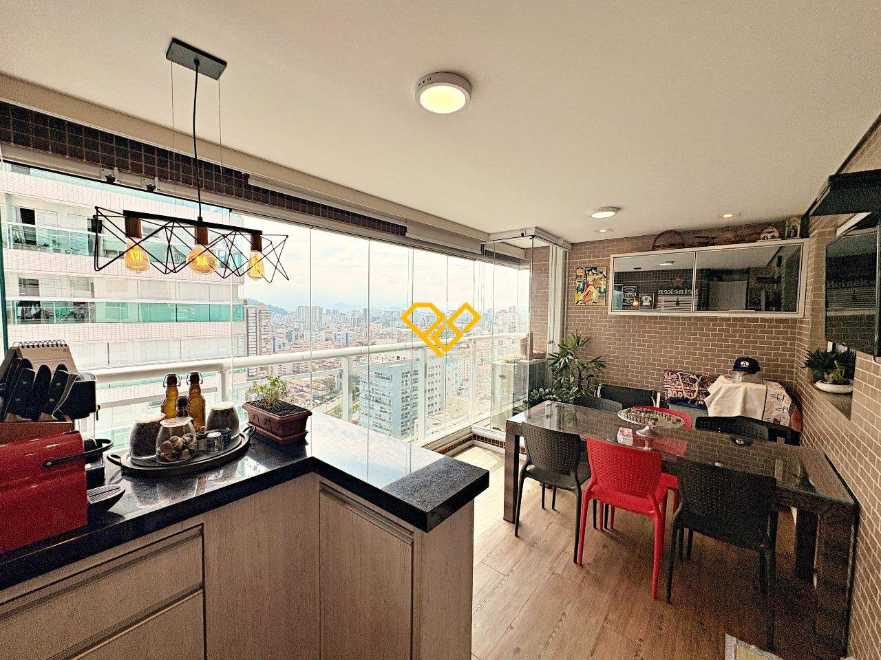 Apartamento à venda no Pompéia: Varanda