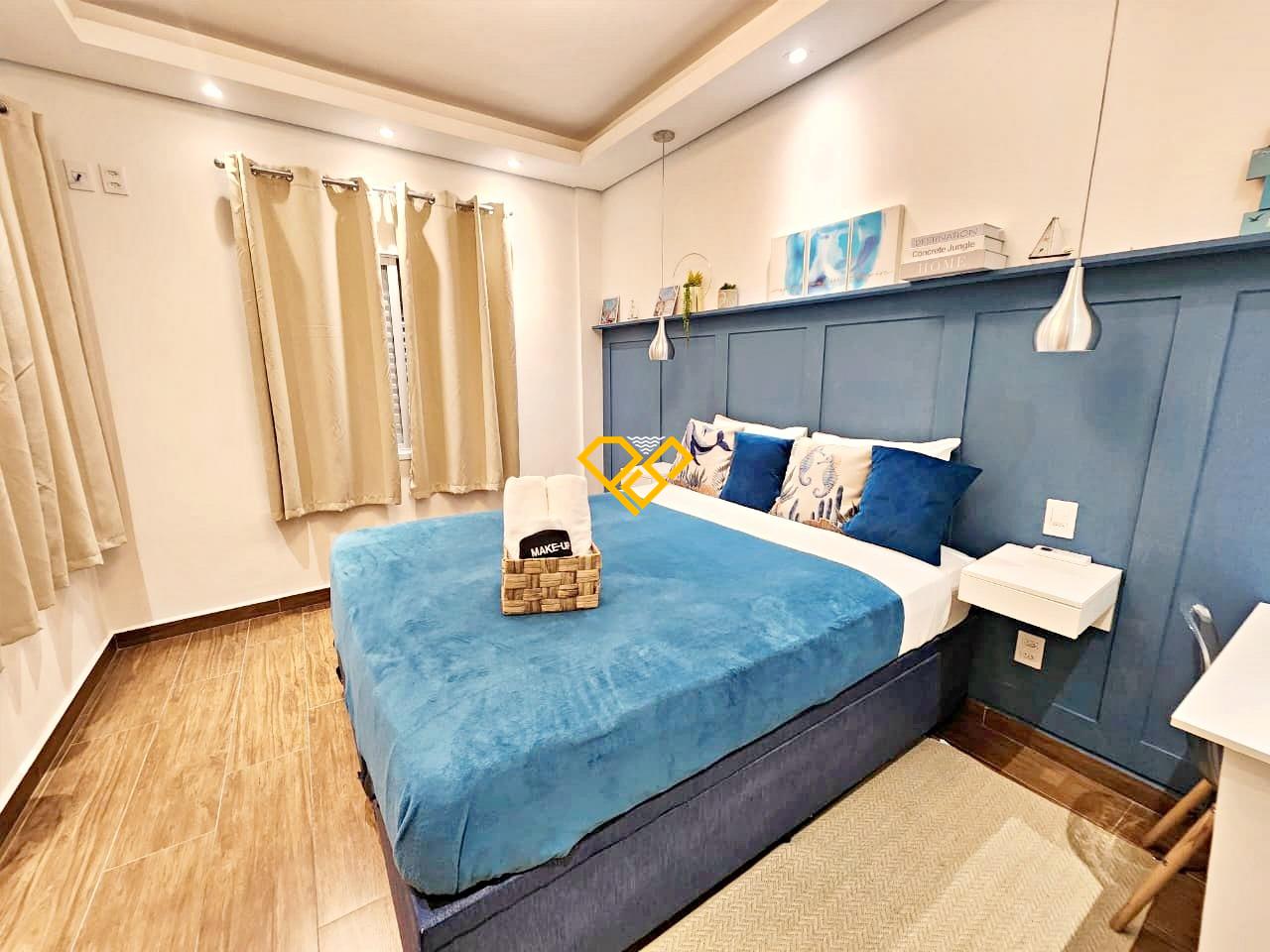 Apartamento para aluguel no Ponta da Praia: Dormitório