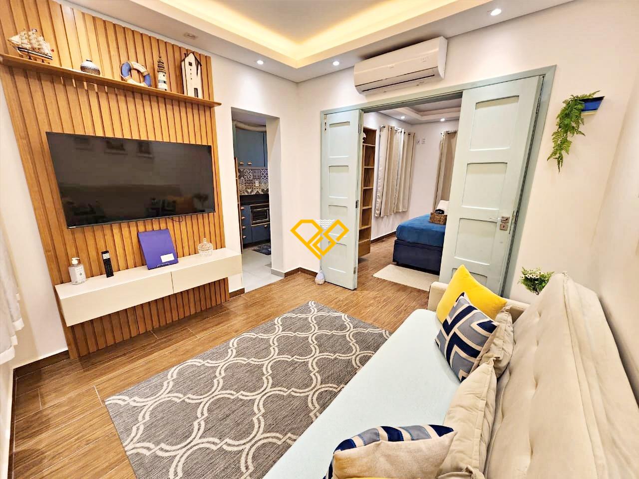 Apartamento para aluguel no Ponta da Praia: Sala