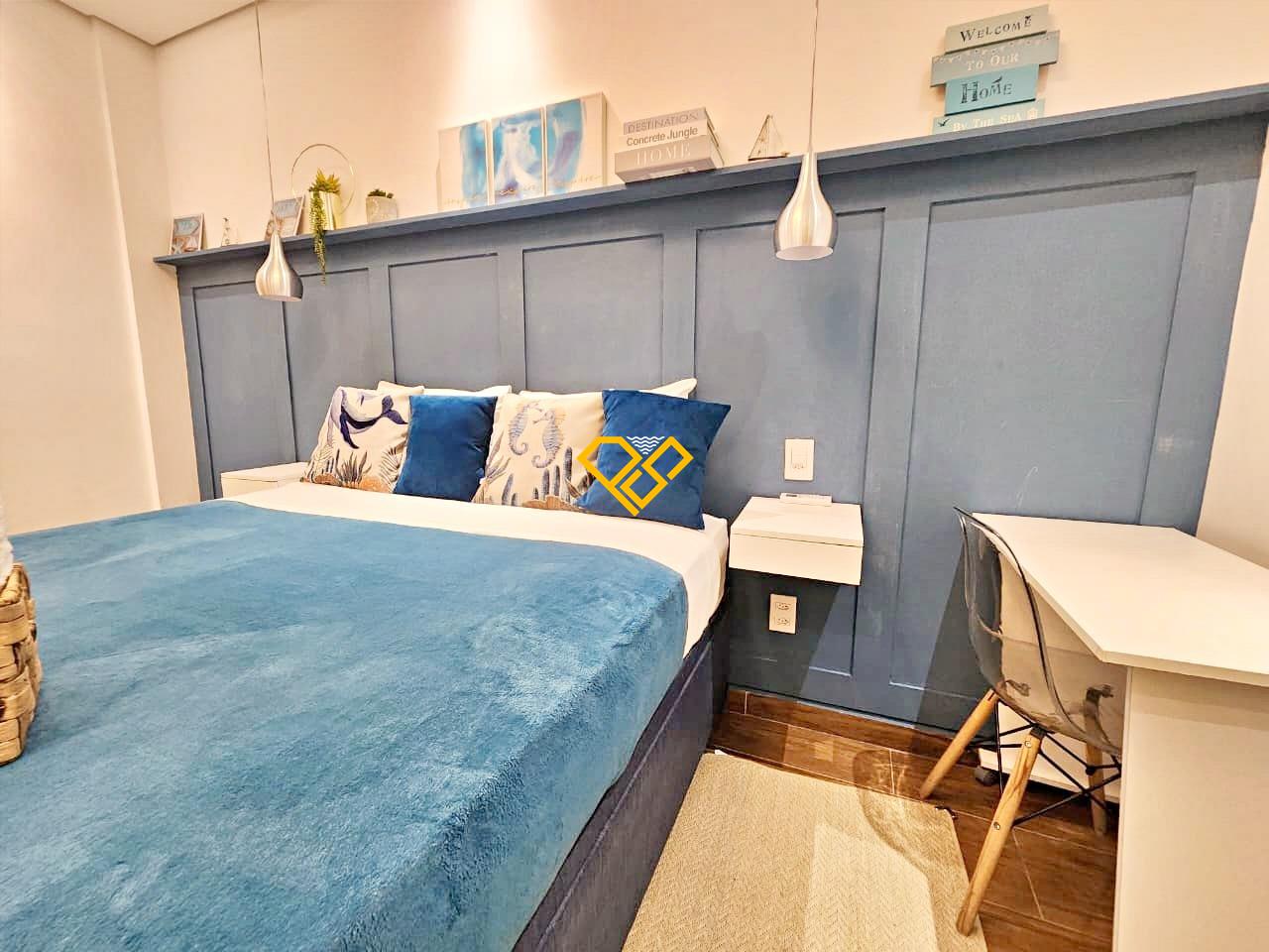 Apartamento para aluguel no Ponta da Praia: Dormitório