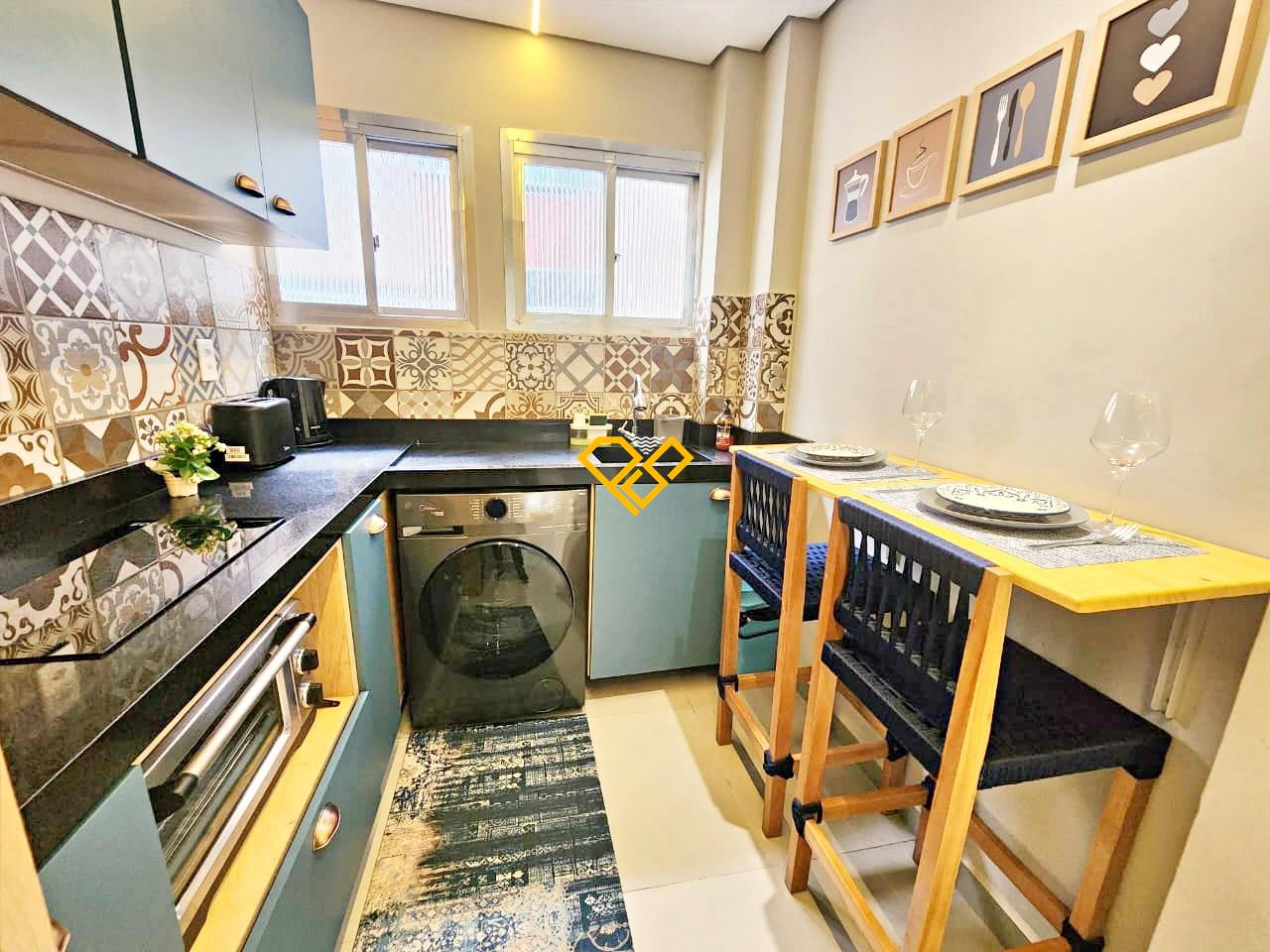 Apartamento para aluguel no Ponta da Praia: Cozinha