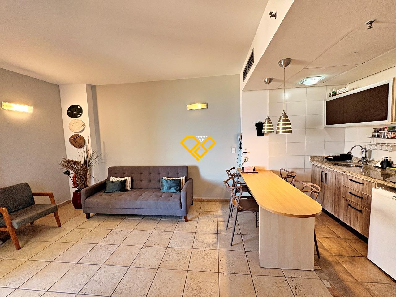 Apartamento à venda no Boqueirão: Sala e cozinha