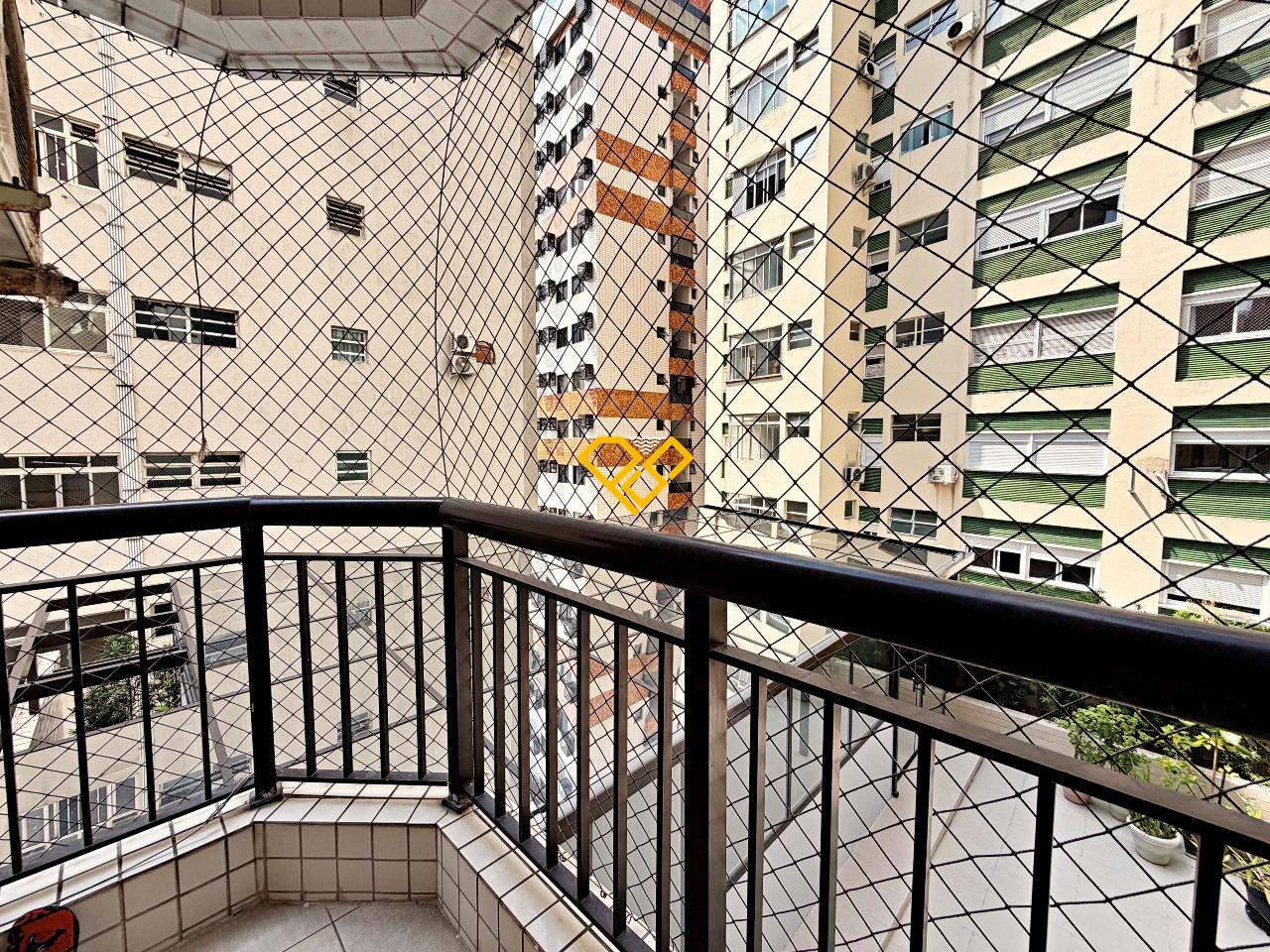 Apartamento à venda no José Menino: Varanda