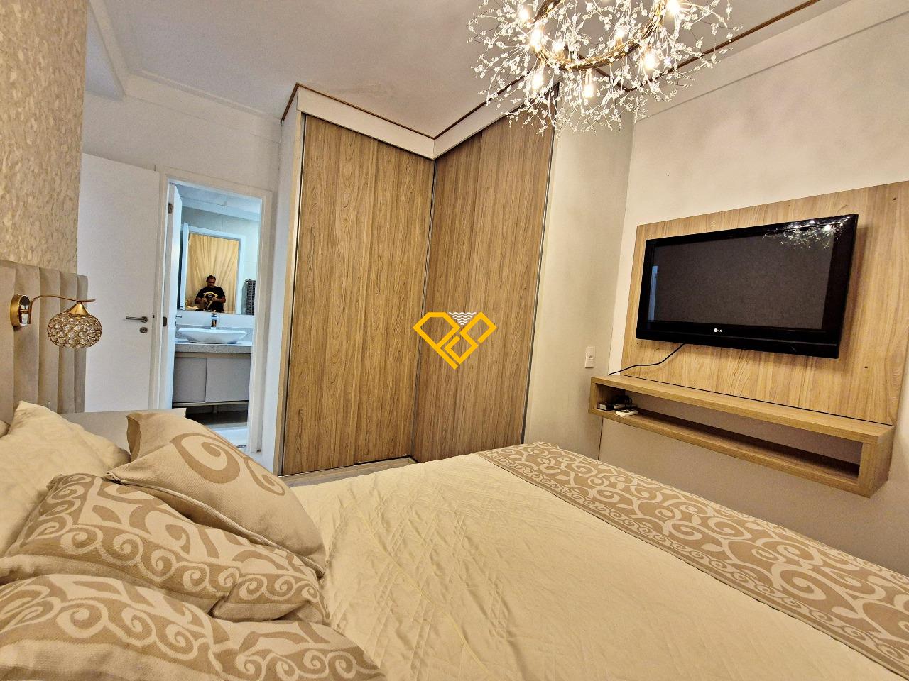 Apartamento para aluguel no Marapé: Dormitório 1 - suíte