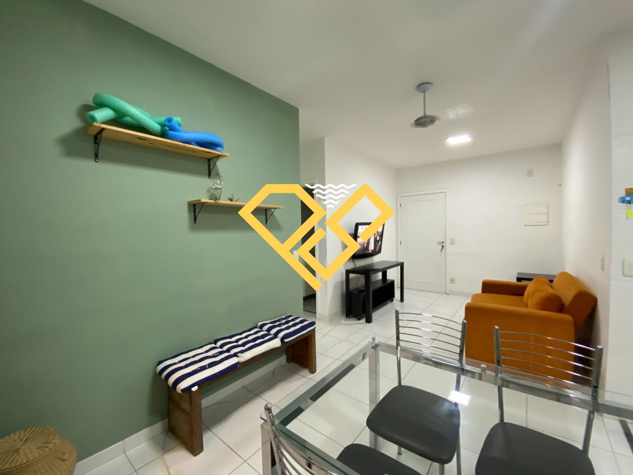 Apartamento para aluguel no Marapé: Sala