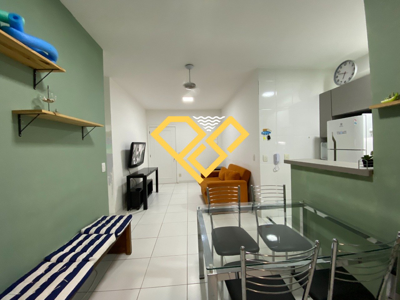 Apartamento para aluguel no Marapé: Sala