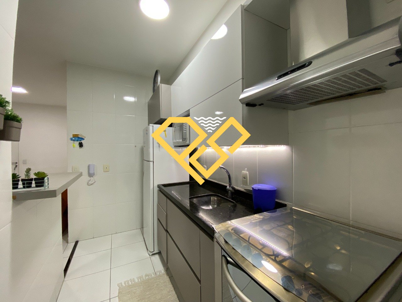 Apartamento para aluguel no Marapé: Cozinha