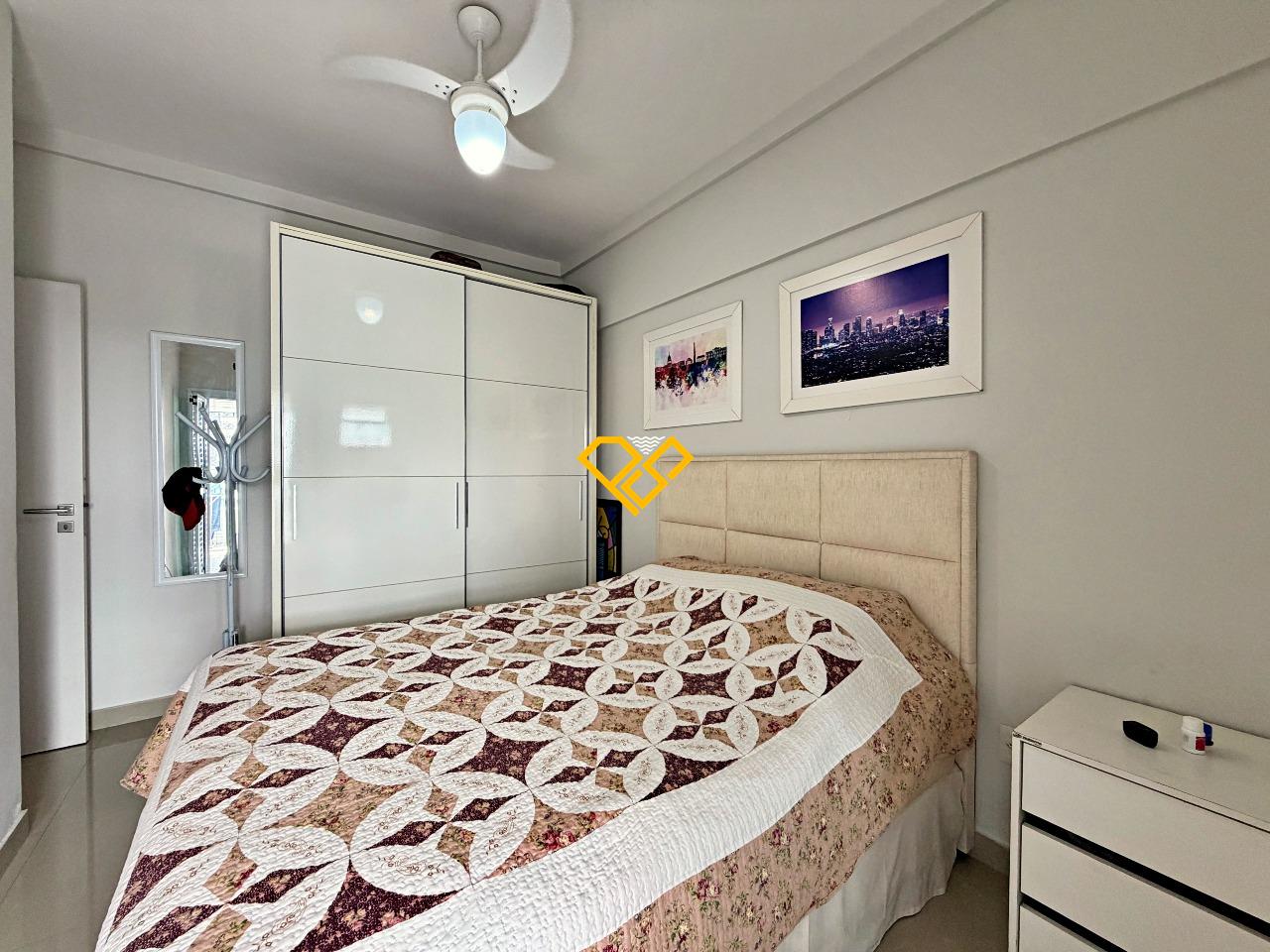 Apartamento para aluguel no Vila Mathias: Dormitório 1 - suíte