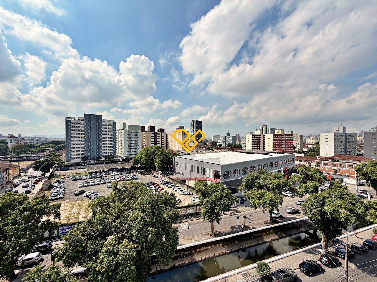 Apartamento para aluguel no Vila Mathias: Vista