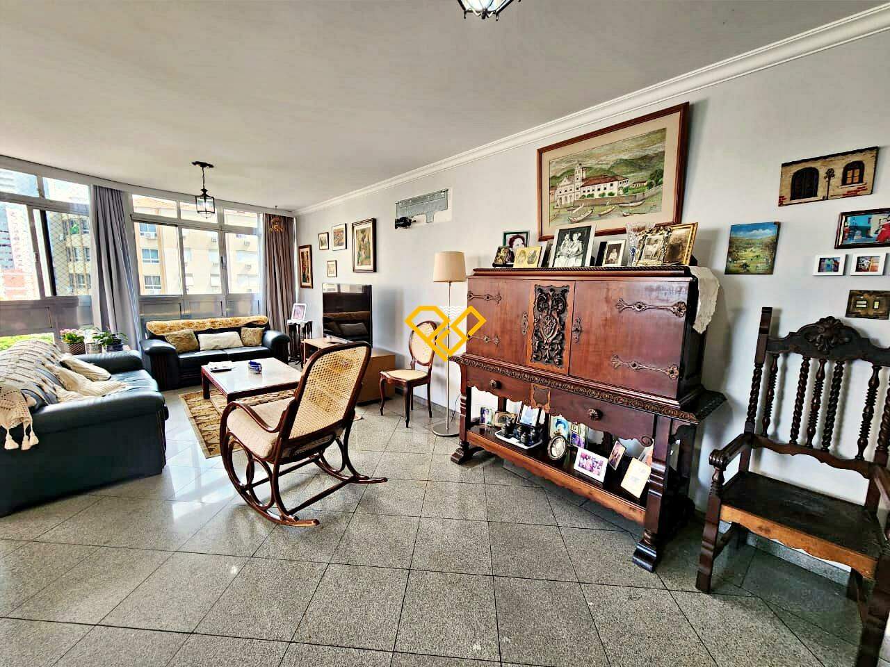 Apartamento à venda no Gonzaga: Sala