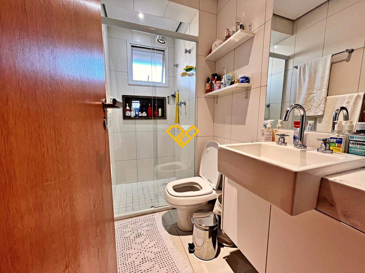 Apartamento à venda no Vila Mathias: Wc suíte