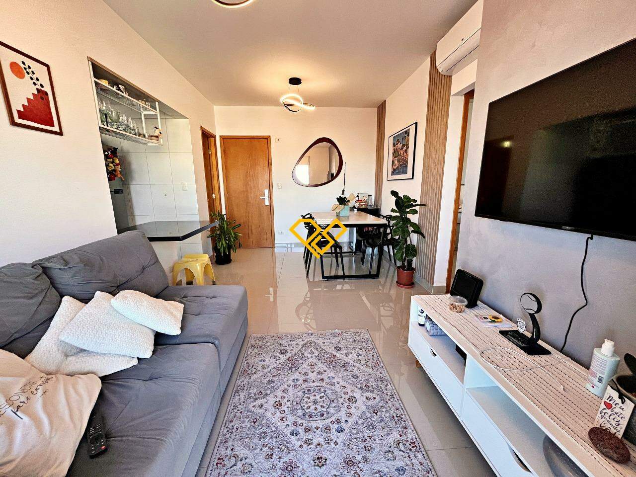 Apartamento à venda no Vila Mathias: Sala
