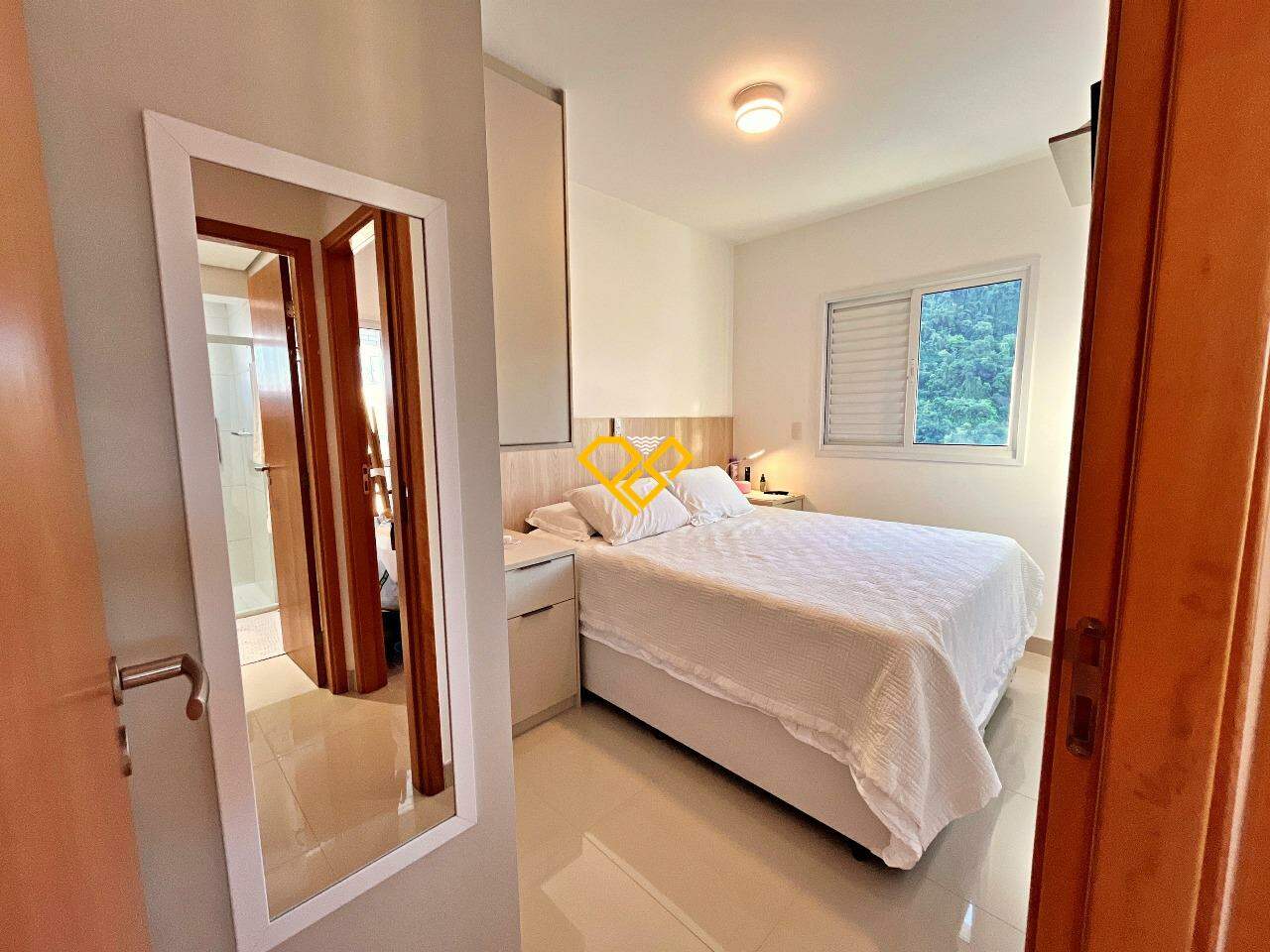 Apartamento à venda no Vila Mathias: Dormitório 1 - suíte