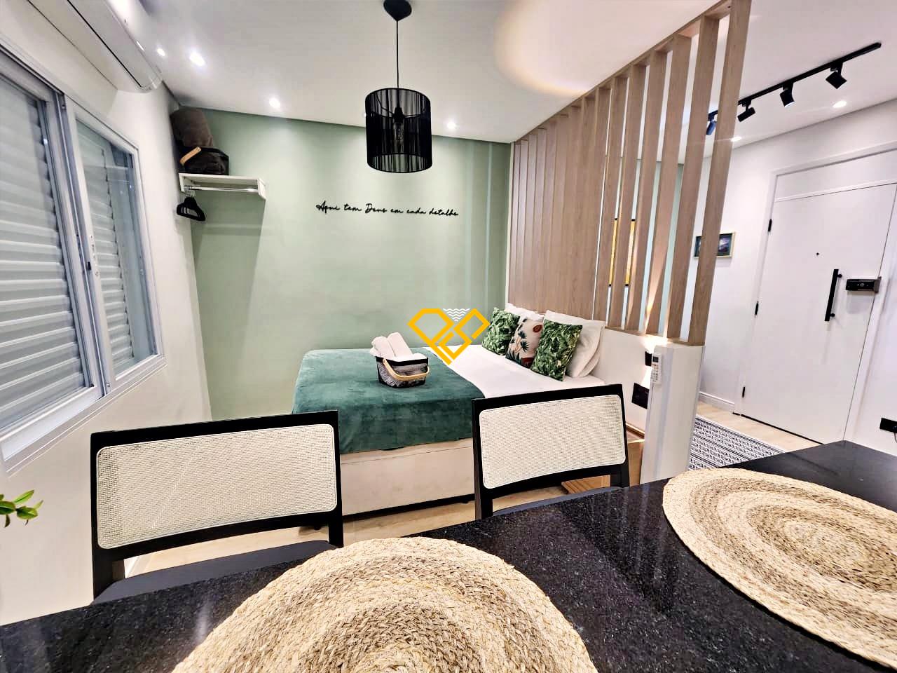 Apartamento para aluguel no Ponta da Praia: Dormitório