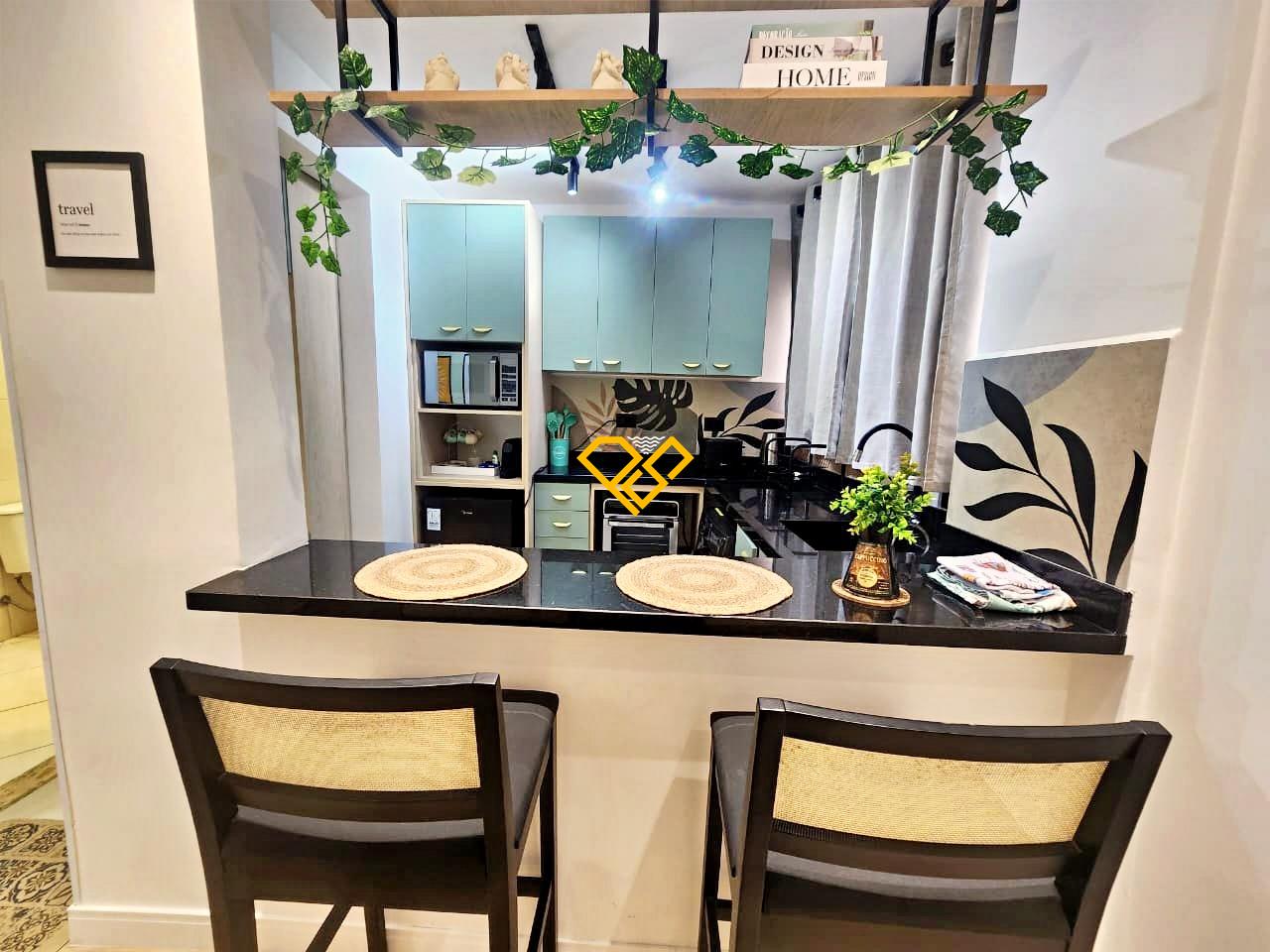 Apartamento para aluguel no Ponta da Praia: Cozinha