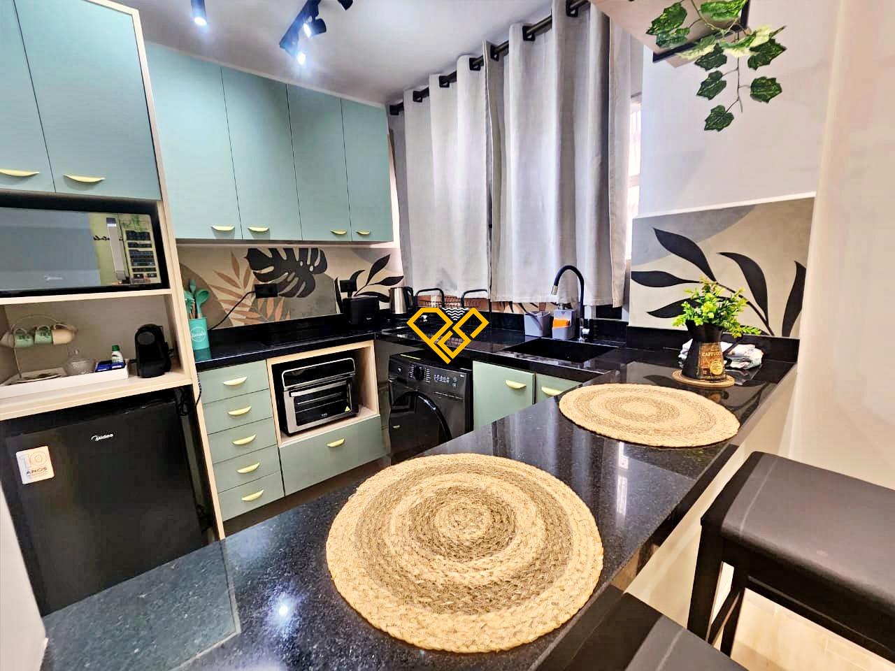 Apartamento para aluguel no Ponta da Praia: Cozinha