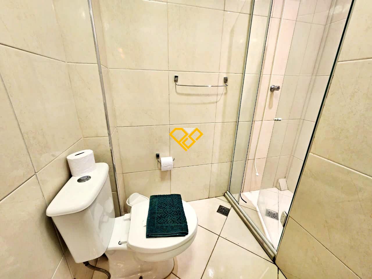 Apartamento para aluguel no Ponta da Praia: Wc social