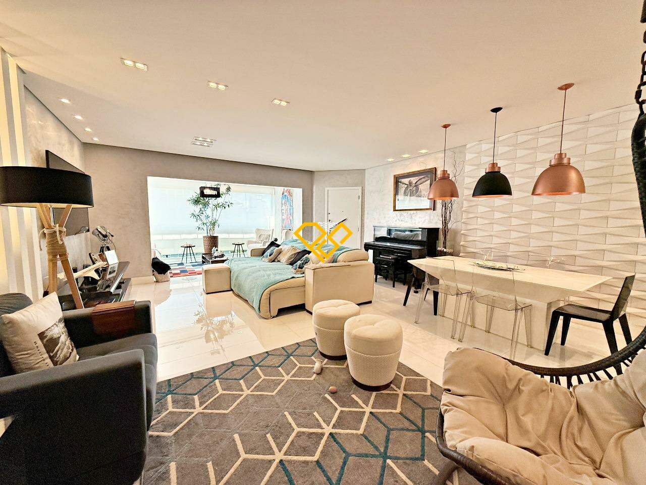 Apartamento à venda no Gonzaga: Sala