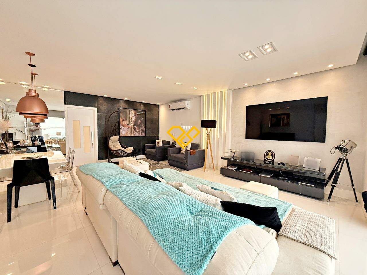 Apartamento à venda no Gonzaga: Sala