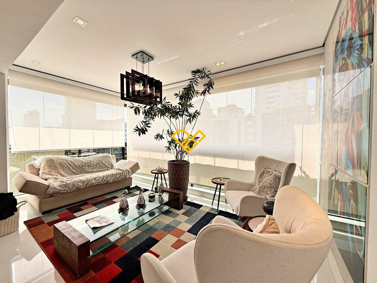 Apartamento à venda no Gonzaga: Varanda