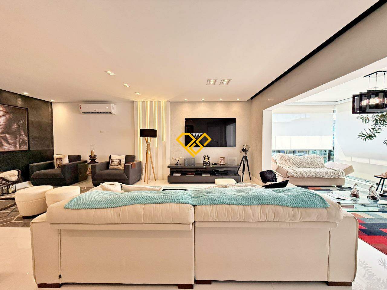 Apartamento à venda no Gonzaga: Sala