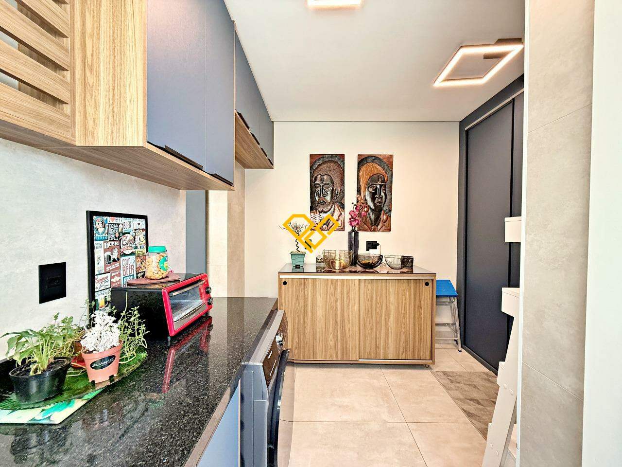 Apartamento à venda no Gonzaga: Área de serviço