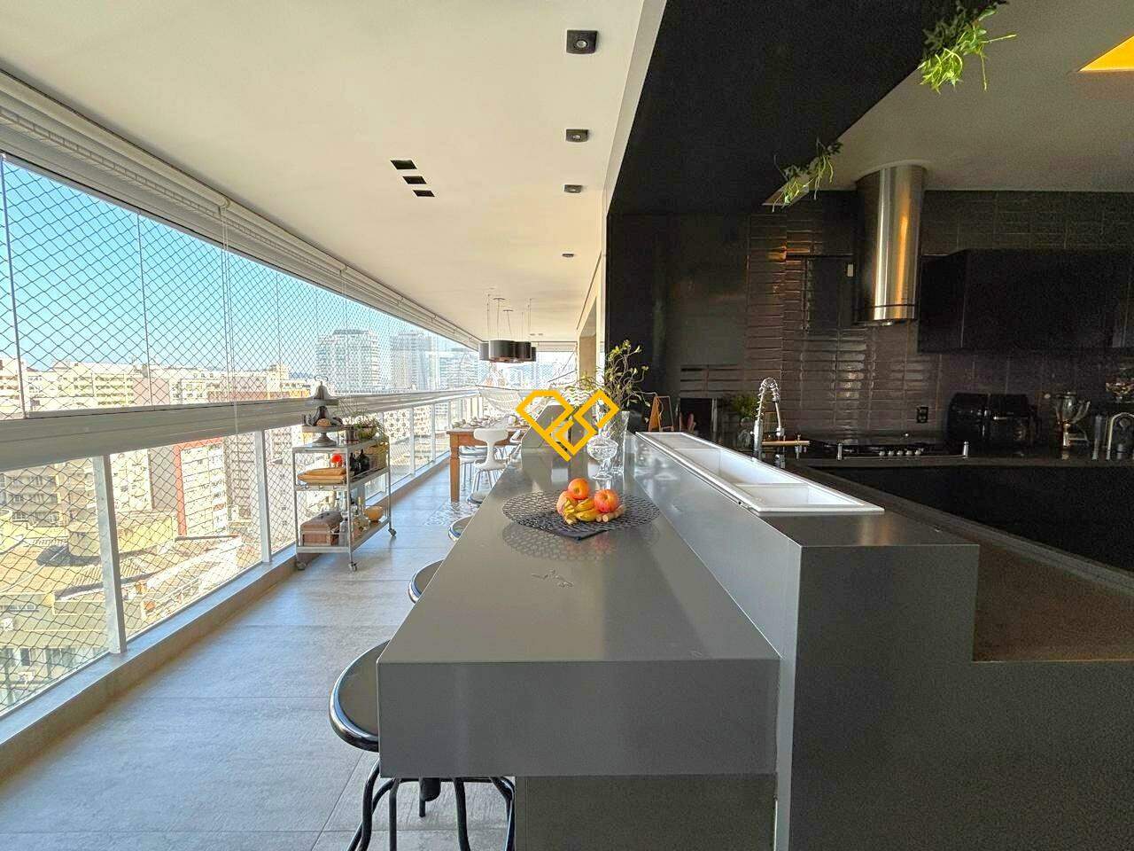 Apartamento à venda no Gonzaga: Varanda gourmet