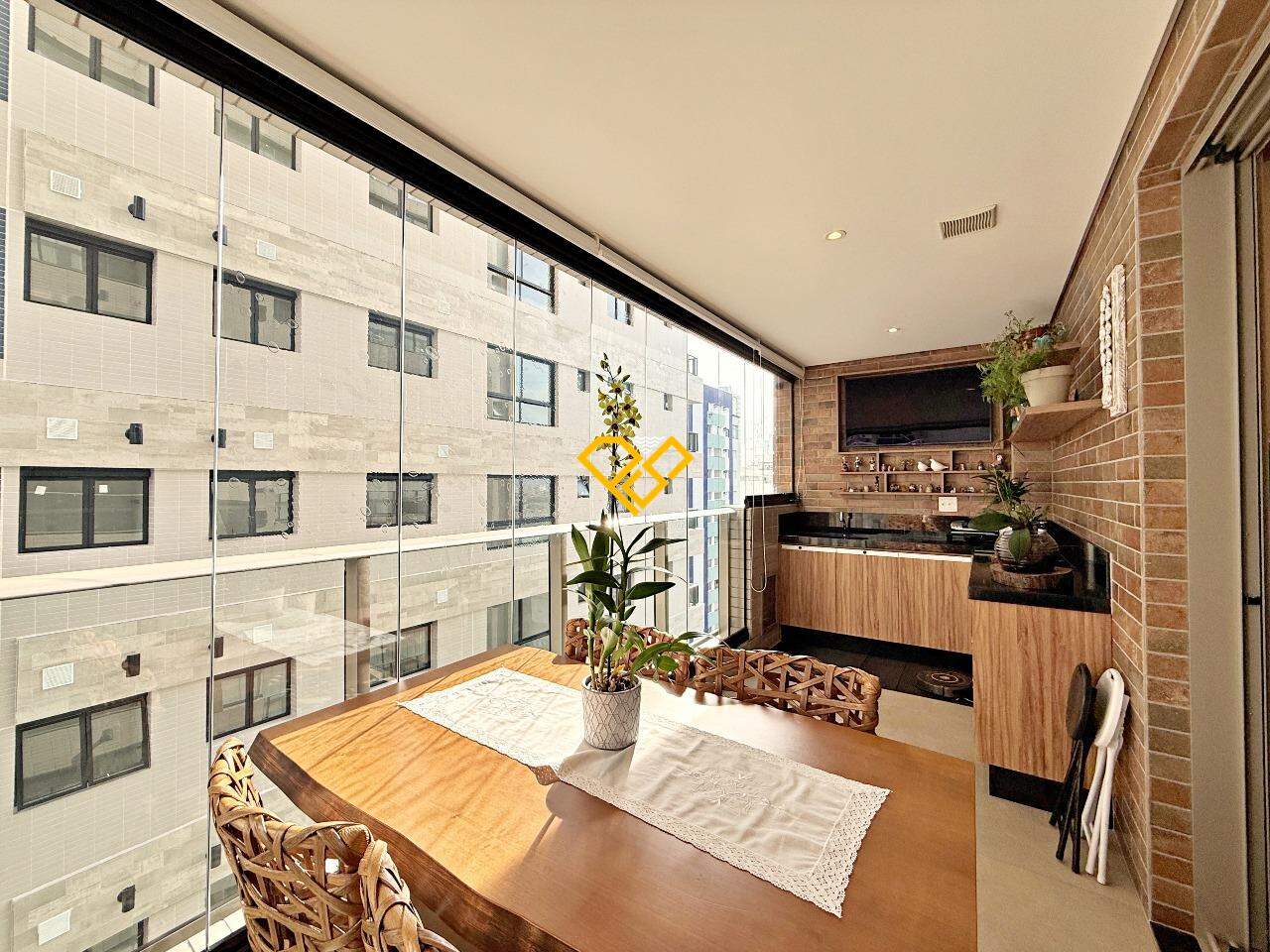 Apartamento à venda no Aparecida: Varanda
