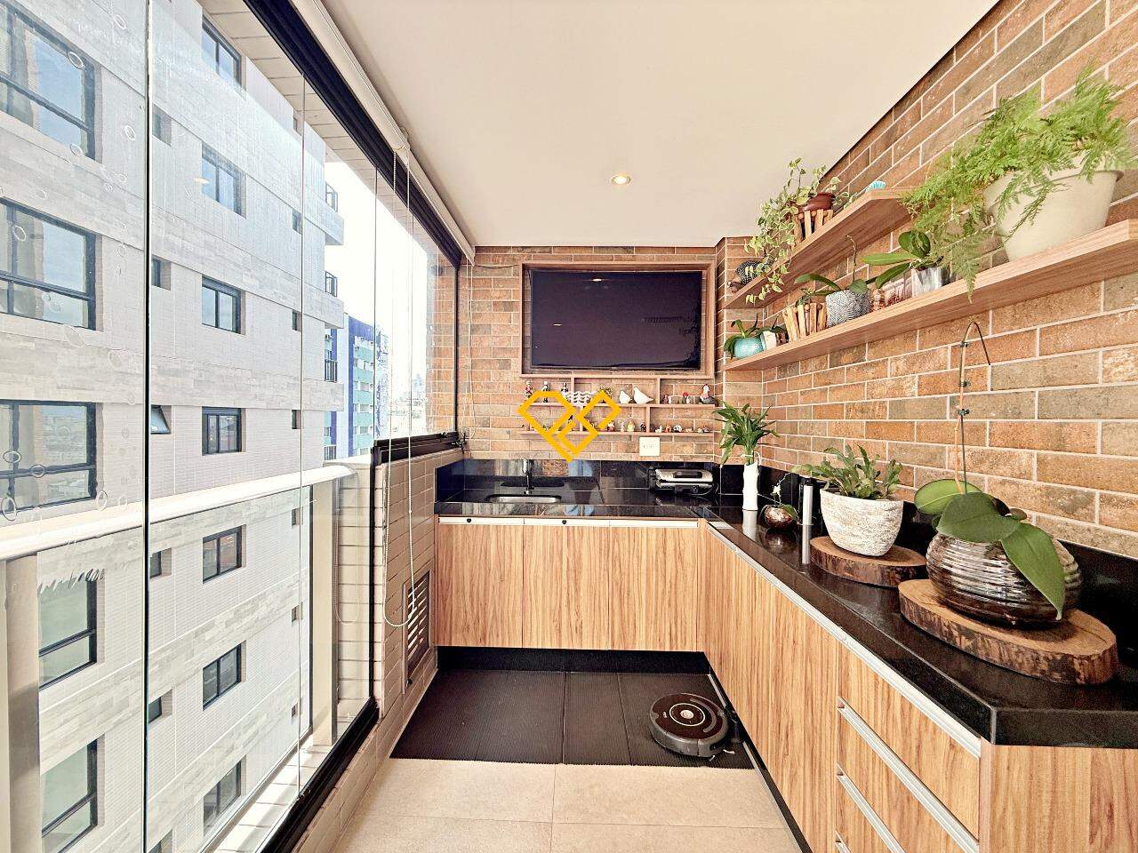 Apartamento à venda no Aparecida: Varanda
