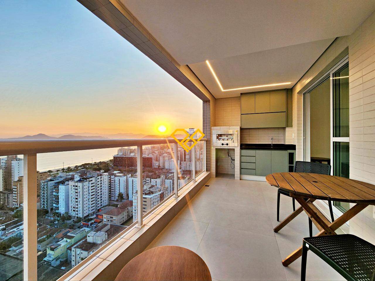 Apartamento à venda no Aparecida: Varanda