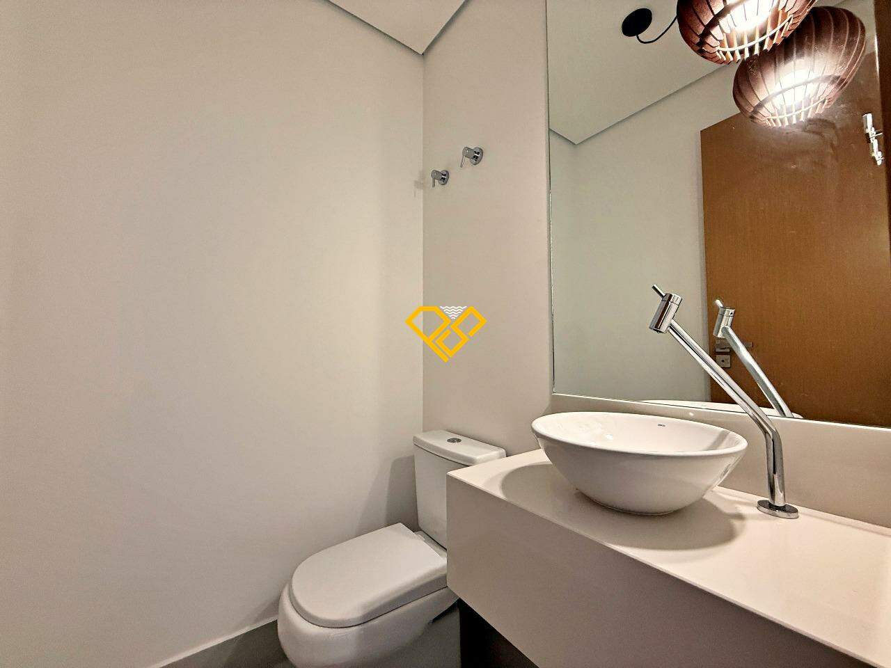 Apartamento à venda no Aparecida: Lavabo