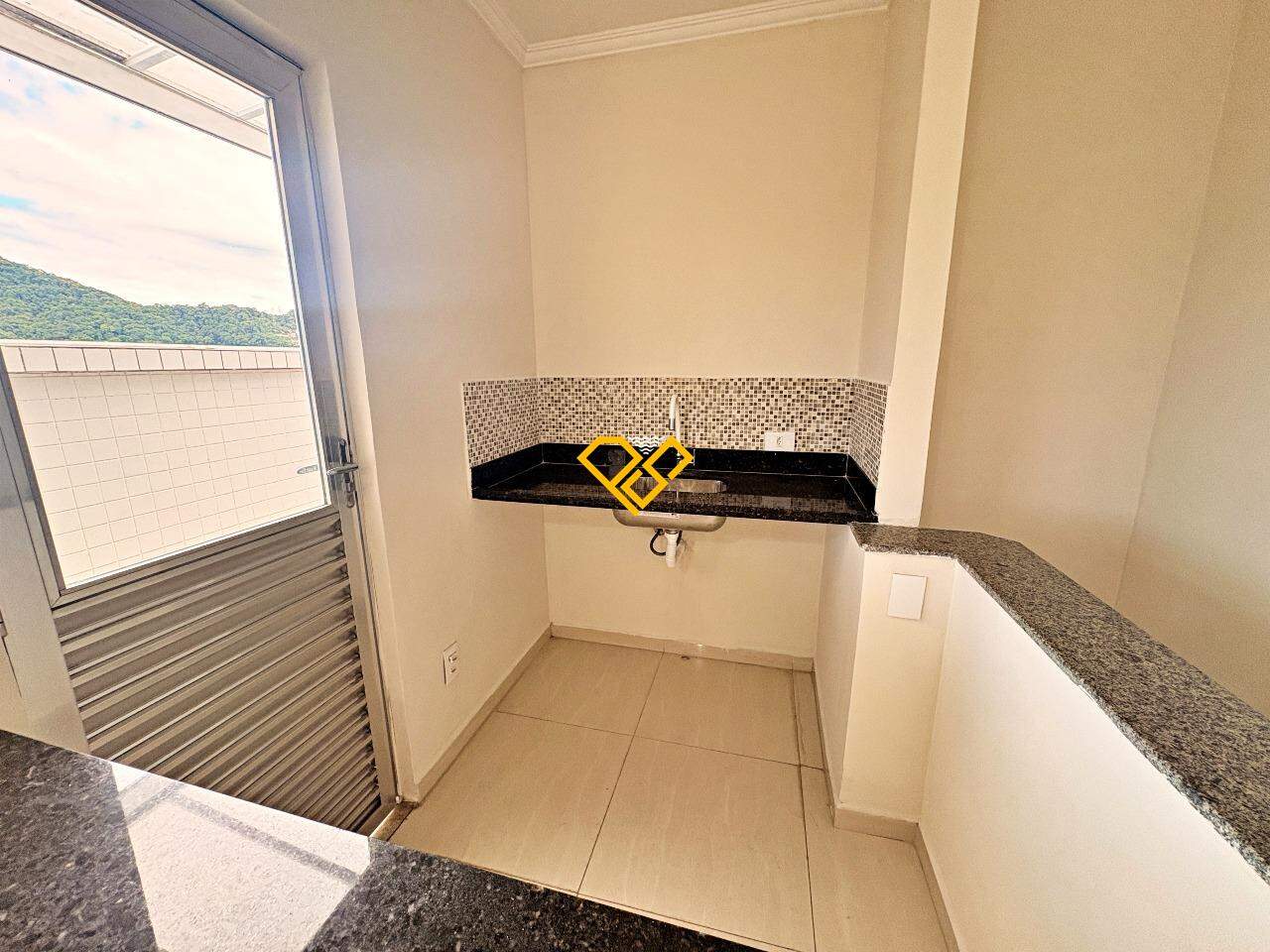 Cobertura à venda no Vila Belmiro: Cozinha de apoio