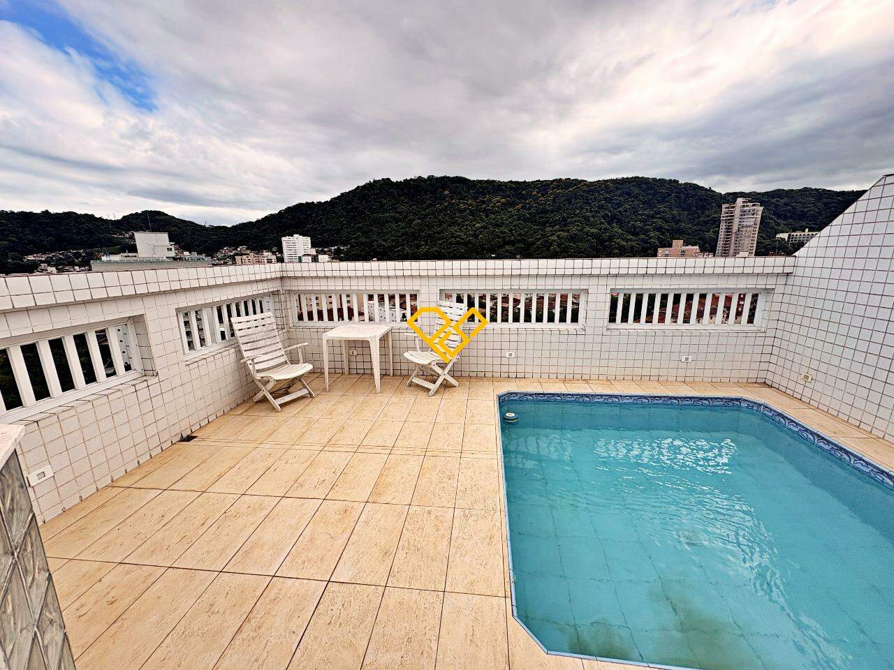 Cobertura à venda no Vila Belmiro: Piscina