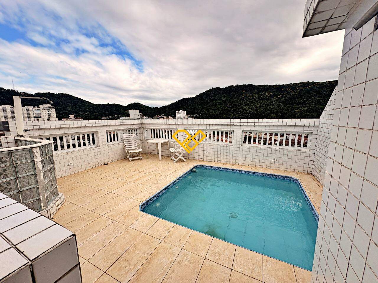 Cobertura à venda no Vila Belmiro: Piscina