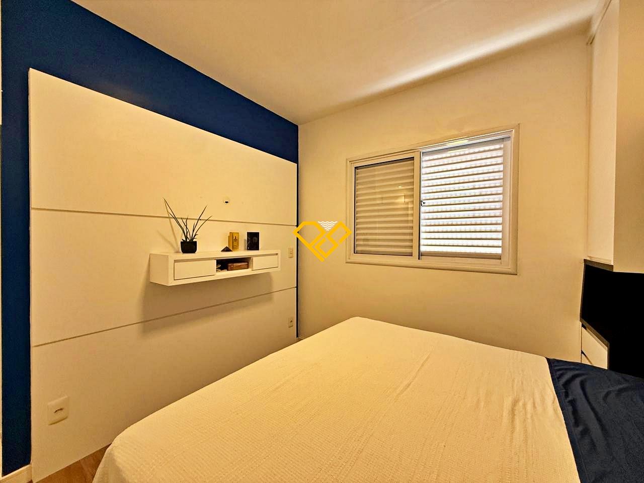 Apartamento para aluguel no Ponta da Praia: Dormitório 1 - suíte