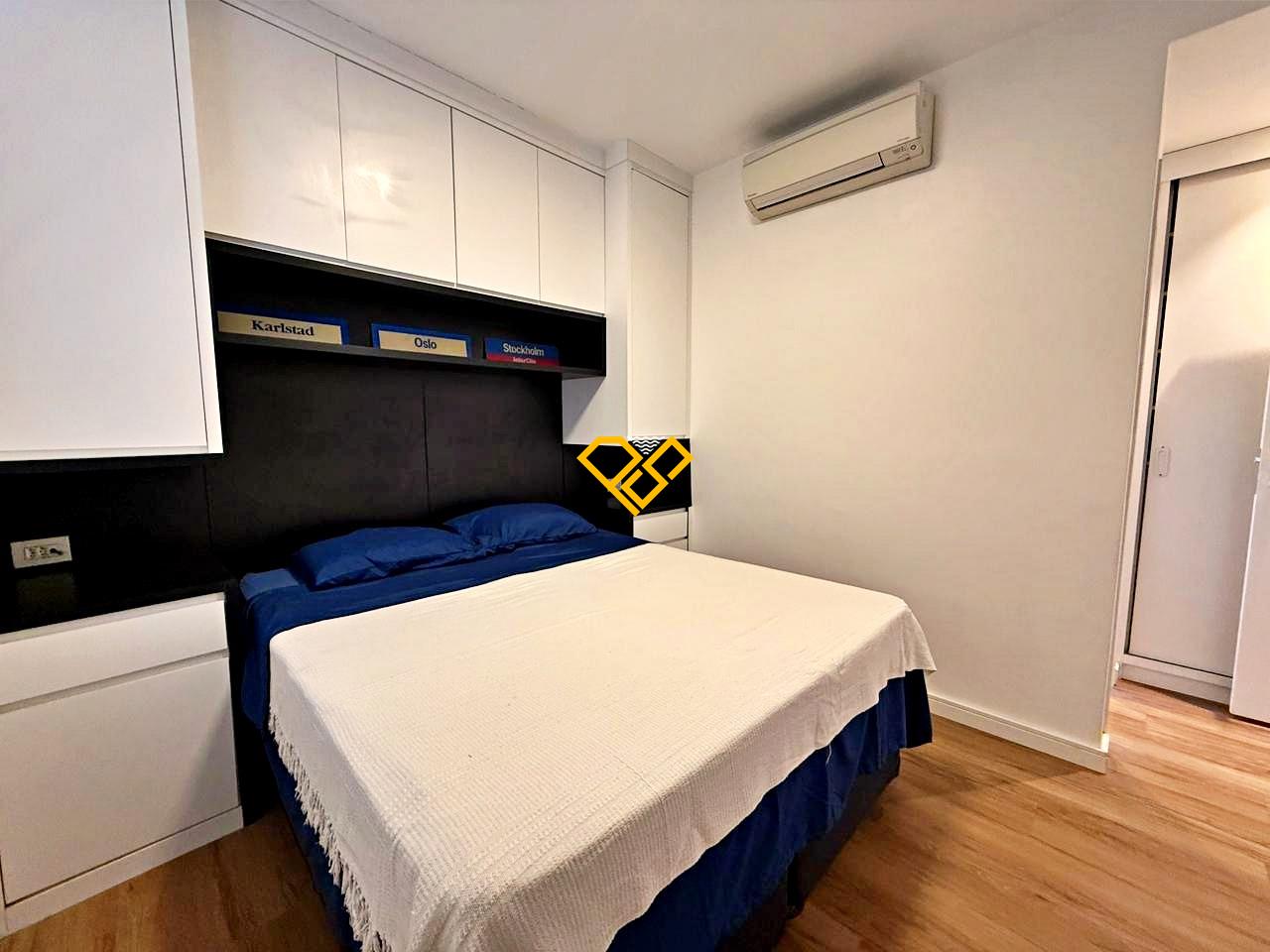 Apartamento para aluguel no Ponta da Praia: Dormitório 1 - suíte