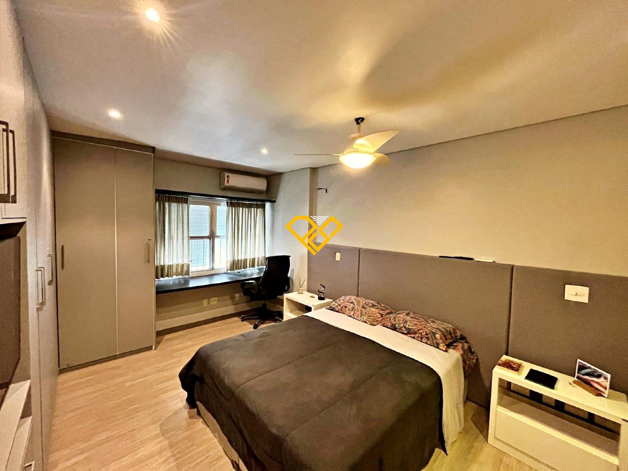 Apartamento para aluguel no Gonzaga: Dormitório 1 - suíte